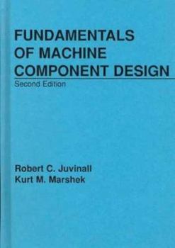 Hardcover Fundamentals of Machine Component Design Book