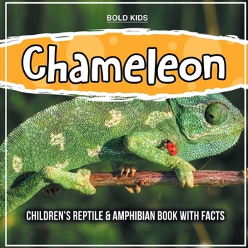 Paperback Chameleon: Children's Reptile & Amphibian Book With Facts Book