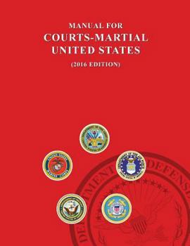 Paperback Manual for Courts-Martial, United States 2016 edition Book