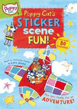 Paperback Poppy Cat's Sticker Scene Fun! Book