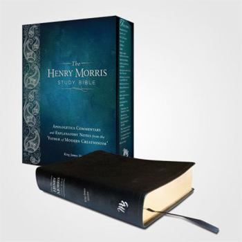 Leather Bound Henry Morris Study Bible-KJV Book