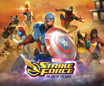 Hardcover Marvel Strike Force: The Art of the Game Book
