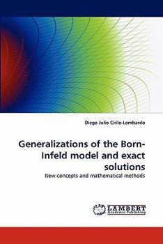 Paperback Generalizations of the Born-Infeld model and exact solutions Book