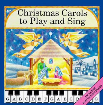 Hardcover Christmas Carols to Play and Sing Book