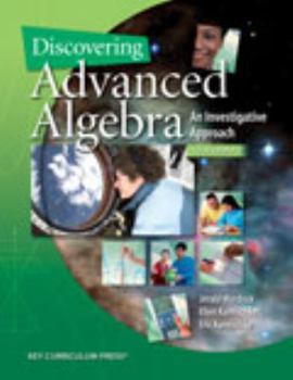 Hardcover Discovering Advanced Algebra: An Investigative Approach, 2nd Edition Book