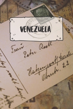 Venezuela: Liniertes Reisetagebuch Notizbuch oder Reise Notizheft liniert - Reisen Journal für Männer und Frauen mit Linien (German Edition)