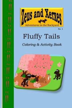 Paperback Fluffy Tails Coloring & Activity Book