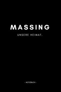 Paperback Massing: Notizbuch, Notizblook, Notizheft, Notizen, Block, Planer - DIN A5, 120 Seiten - Liniert, Linien, Lined - Deine Stadt, [German] Book