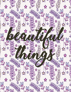 Paperback Beautiful things: Gratitude Journal for kids ages 5-10, Gift Book