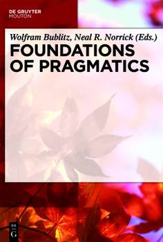 Hardcover Foundations of Pragmatics Book