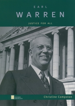 Hardcover Earl Warren: Justice for All Book