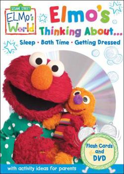 Cards Sesame Street Elmo's World Flashcards and DVD: Elmo's Thinking About Bedtime, Bathtime, Getting Dressed Book