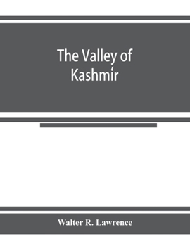 Paperback The valley of Kashmír Book