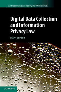 Paperback Digital Data Collection and Information Privacy Law Book