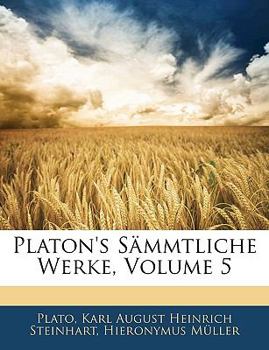 Paperback Platon's S Mmtliche Werke, Achter Band [German] Book