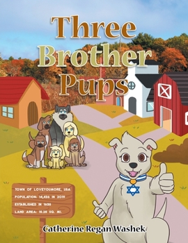 Paperback Three Brother Pups Book