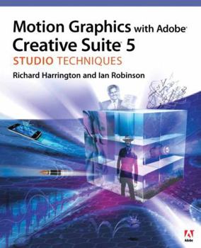Paperback Motion Graphics with Adobe Creative Suite 5 Studio Techniques Book