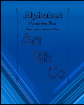 Paperback Handwriting Book: Upper Case and Lower Case Letters Book