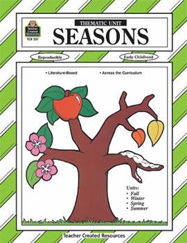 Paperback Seasons Thematic Unit Book