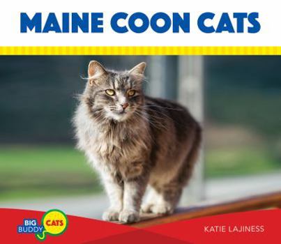 Library Binding Maine Coon Cats Book