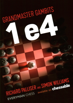 Paperback Grandmaster Gambits: 1 e4 Book