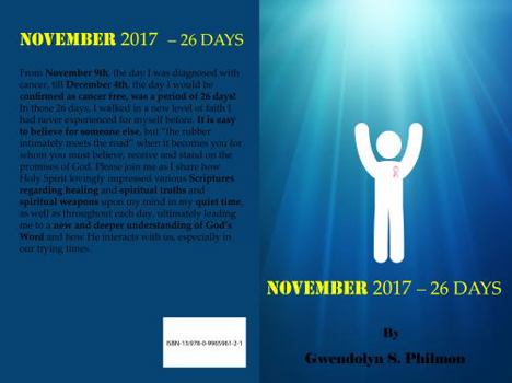 Paperback November 2017 - 26 Days Book