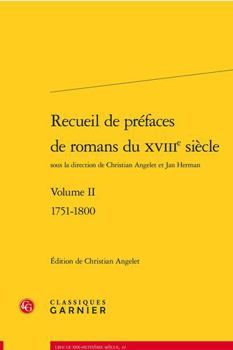 Paperback Recueil de Prefaces de Romans Du Xviiie Siecle: 1751-1800 [French] Book