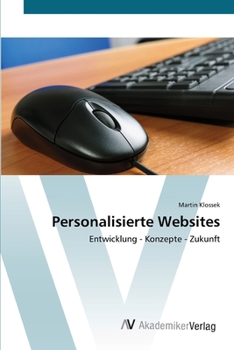 Paperback Personalisierte Websites [German] Book