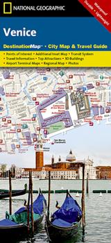 Map Venice (National Geographic Destination City Map) Book
