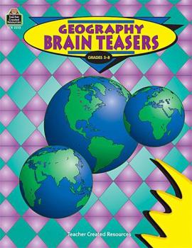 Paperback Geography Brain Teasers Book