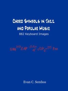 Paperback Chord Symbols in Jazz and Popular Music Book