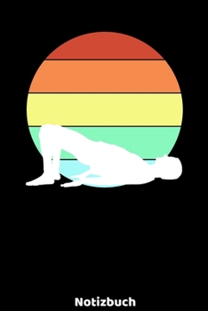 Yoga Notizbuch: Yoga Notizbuch mit Männer Silhouette und 120 linierten ca. DIN A5 Seiten. Für Yoga Fans Schüler und Lehrer, die ihre Notizen und ... für Freunde (German Edition)