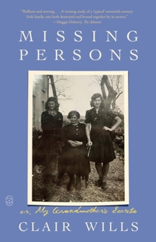 Paperback Missing Persons: Or, My Grandmother's Secrets Book