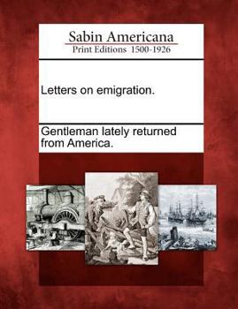 Paperback Letters on Emigration. Book