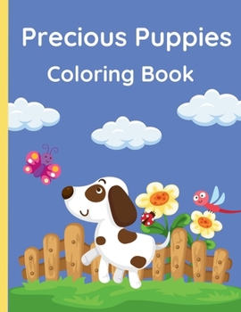 Precious Puppies Coloring Book