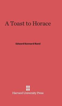 Hardcover A Toast to Horace Book