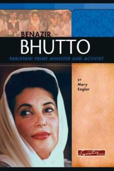 Hardcover Benazir Bhutto: Pakistani Prime Minister and Activist Book