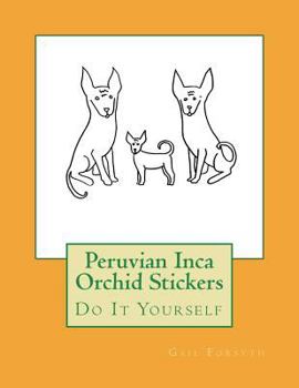 Paperback Peruvian Inca Orchid Stickers: Do It Yourself Book