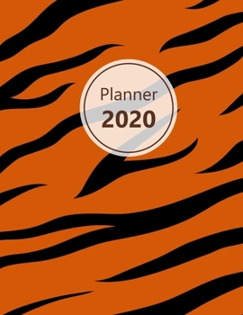 Paperback Planner 2020: Monthly and Weekly Planner. Week on 1 page. Start your week with weekly Focus, Tasks, To-Dos. Monday start week. 11.0" Book