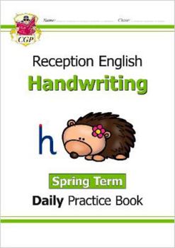 Paperback New Handwriting Daily Practice Book: Reception - Spring Term (CGP Reception) Book