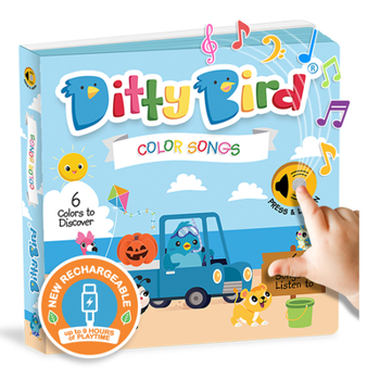 Ditty Bird Color Songs Interactive Musical Book for Toddlers 1- 3 Early L