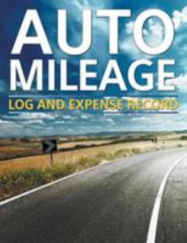 Paperback Auto Mileage Log And Expense Record Book