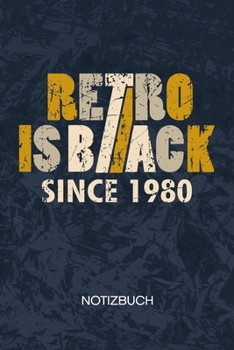 Retro Is Back Since 1980: Retro Liebhaber Notizbuch A5 Kariert - Vintage Liebhaber Heft - Retro Notizheft 120 Seiten KARO - Geburtstagsgeschenk ... Motiv - 90er Kind Geschenk (German Edition)