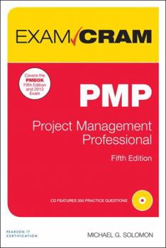 Paperback Pmp Exam Cram: Project Management Professional Book