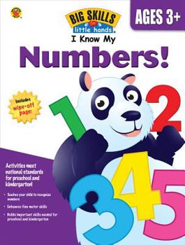 Paperback I Know My Numbers!, Ages 3 - 5 Book