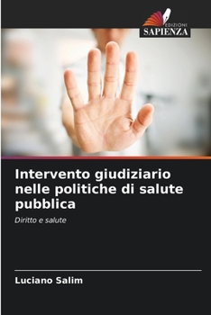 Paperback Intervento giudiziario nelle politiche di salute pubblica [Italian] Book
