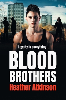 Paperback Blood Brothers [Large Print] Book