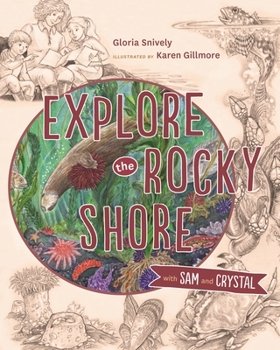 Hardcover Explore the Rocky Shore with Sam and Crystal Book