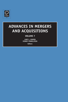 Hardcover Advances in Mergers and Acquisitions Book