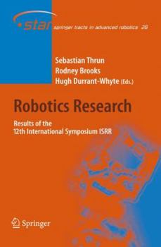 Paperback Robotics Research: Results of the 12th International Symposium Isrr Book